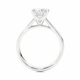 2 Carat Princess Cut 4 Prong Channel Setting Diamond Ring