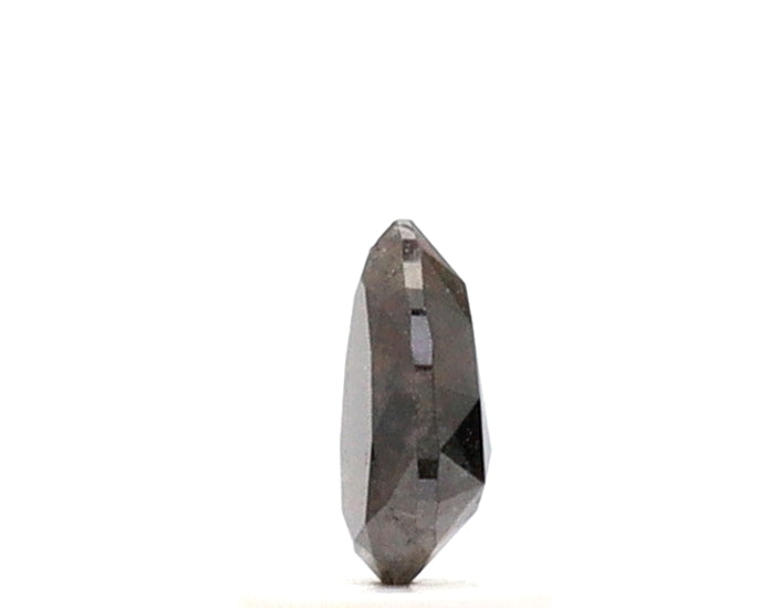 0.50 Ct Pear Shape Salt and Pepper Diamond