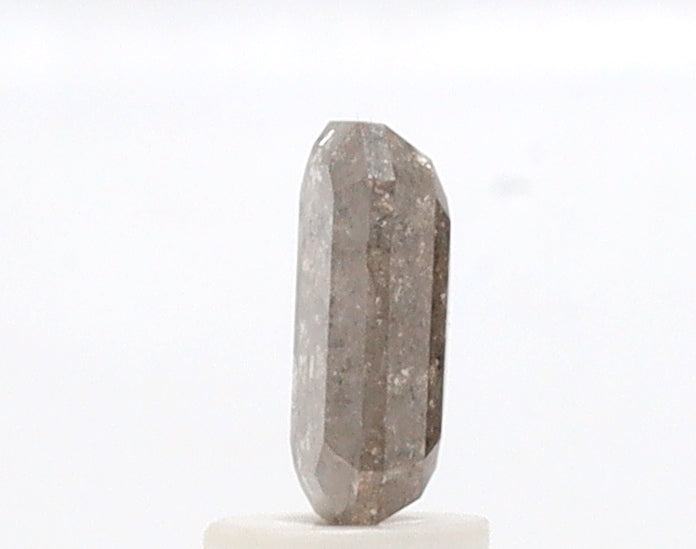 1.47 Ct Radiant Cut Salt And Pepper Diamond