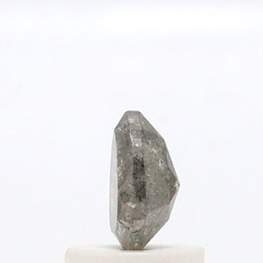 0.70 Ct Pear Shape Salt and Pepper Diamond