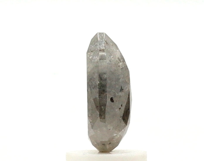 1.50 ct Pear Shape Salt and Pepper Diamond