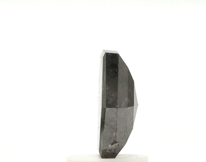 1.70 Ct Hexagon Shape Salt and Pepper Diamond