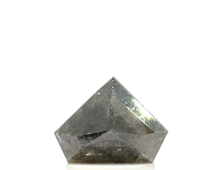 0.95 Ct Diamond Shape Salt & Pepper Diamond