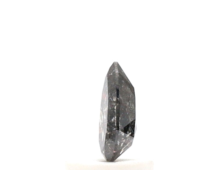 0.50 Ct Pear Cut Salt and Pepper Diamond