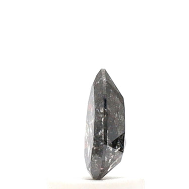 0.61 Ct Pear Cut Salt and Pepper Diamond