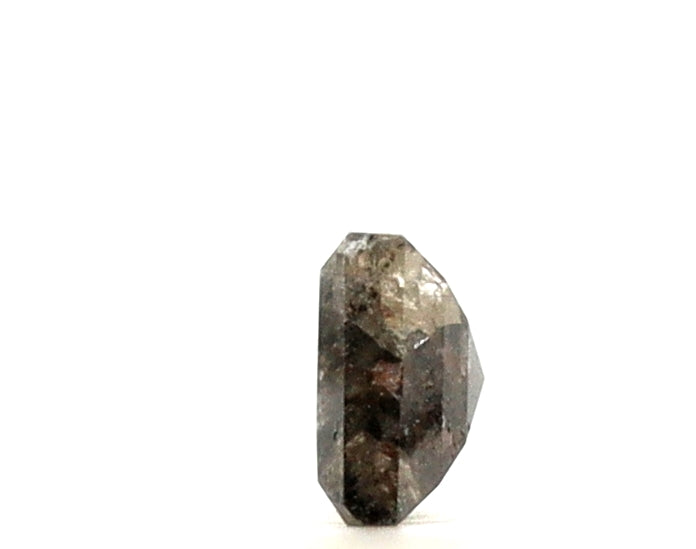 1.50 Ct Kite Shape Salt and Pepper Diamond