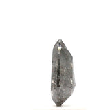 0.72 Ct Pear Shape Salt and Pepper Diamond