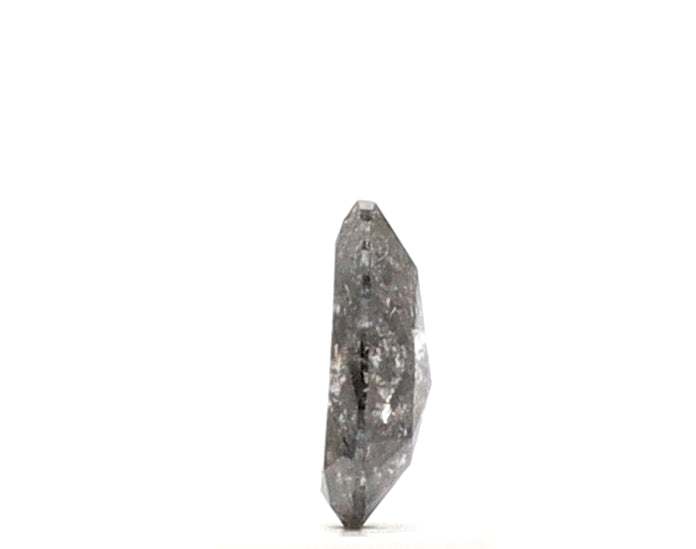 0.50 Ct Pear Shape Salt and Pepper Diamond