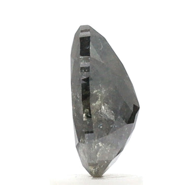 2.32 Ct Pear Shape Salt and Pepper Diamond