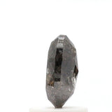 1.13 Ct Oval Cut Salt and Pepper Diamond