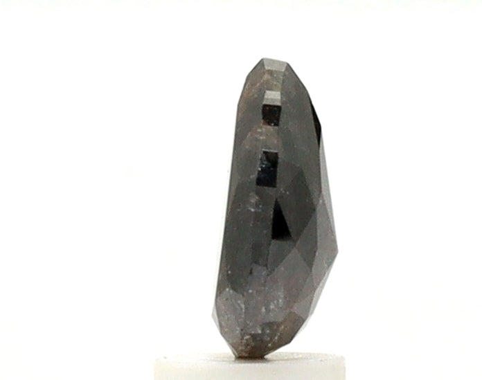 1.90 Ct Pear Shape Salt and Pepper Diamond