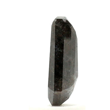 1.38 Ct Coffin Shape Salt and Pepper Diamond