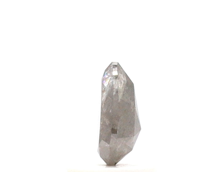 0.80 Carat Pear Shape Salt and Pepper Diamond