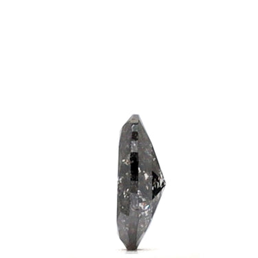 0.43 Ct Oval Cut Salt and Pepper Diamond