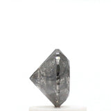 0.98 Carat Round Cut Salt and Pepper Diamond