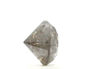 2.04 Ct Round Cut Salt and Pepper Diamond