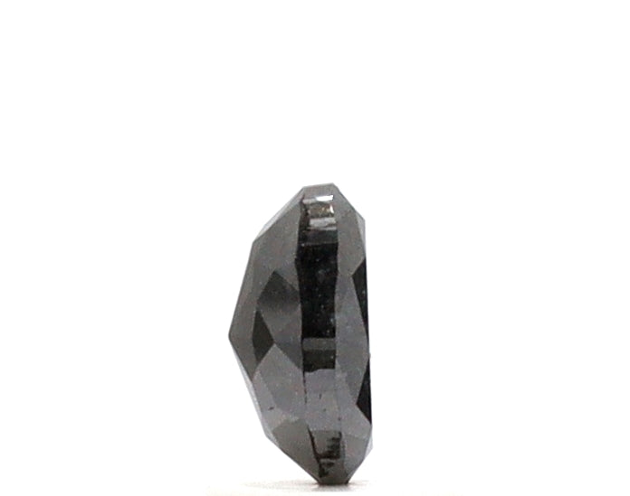 1 CT Oval Cut Salt and Pepper Diamond