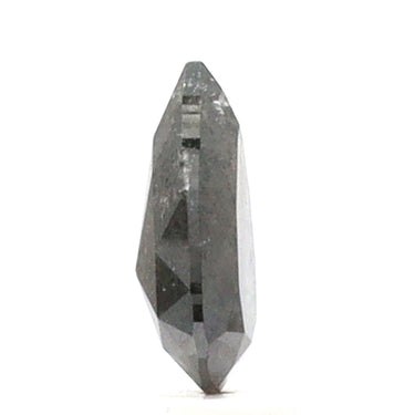 Diamant sel et poivre taille poire de 1,39 ct