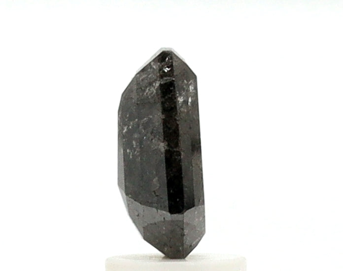 1.66ct Coffin Shape Salt and Pepper Diamond