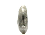 2 Carat Pear Shape Salt and Pepper Diamond