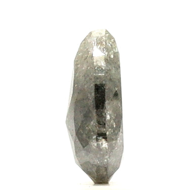 Diamant sel et poivre en forme de poire de 2,13 carats