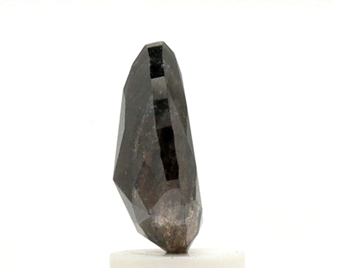 1.90 Ct Pear Shape Salt and Pepper Diamond