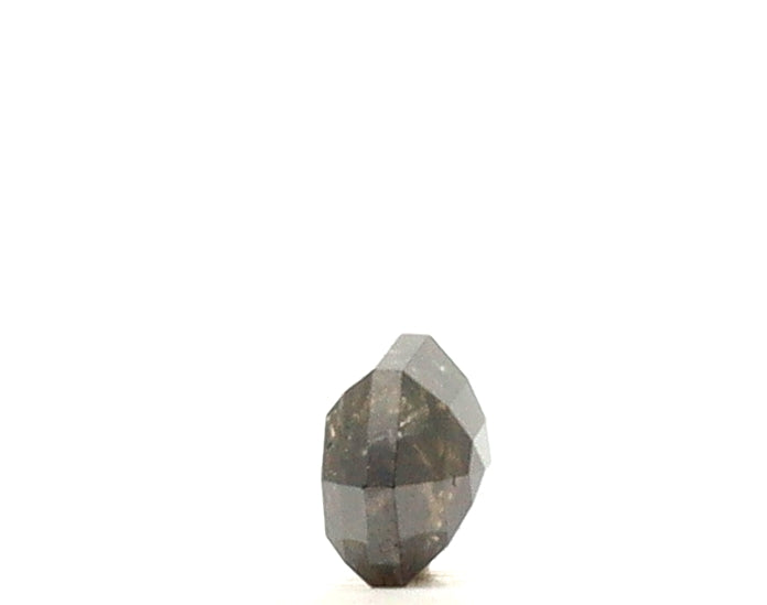 1 carat Shield Shape Salt and Pepper Diamond