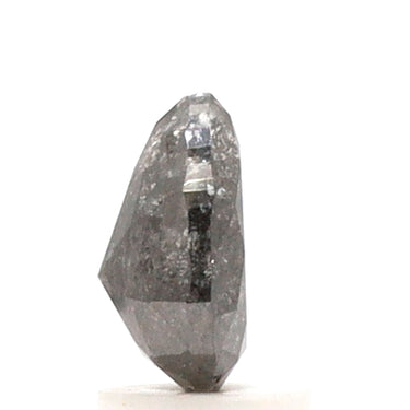 Diamant sel et poivre taille poire de 1,89 ct