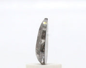 0.50 Ct Pear Cut Salt and Pepper Diamond
