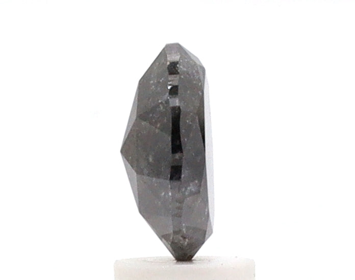2.16ct Oval Shape Salt and Pepper Diamond