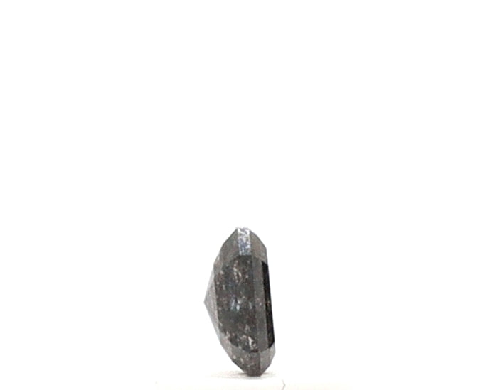 0.50 Carat Radiant Cut Salt And Pepper Diamond
