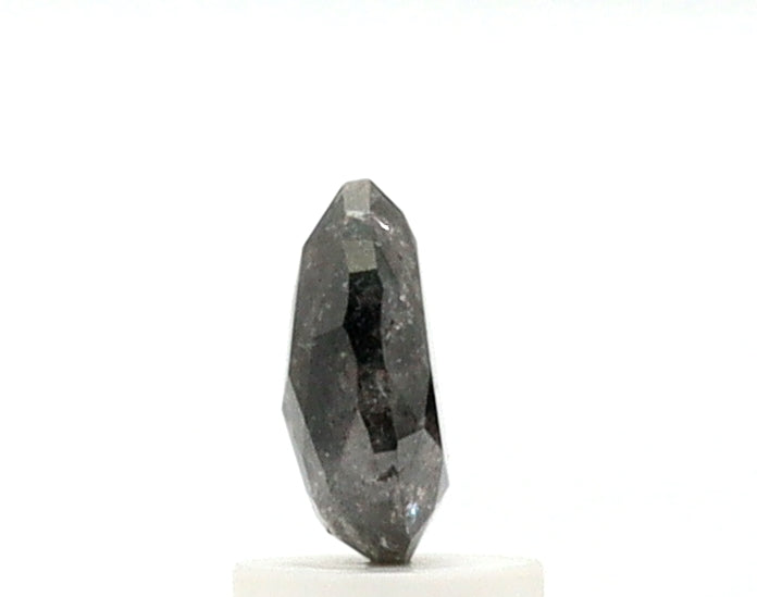 1.09 Ct Pear Shape Salt and Pepper Diamond