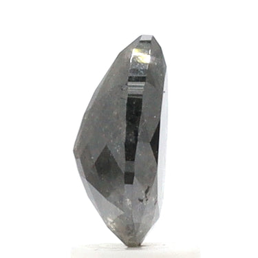 2.32 Ct Pear Shape Salt and Pepper Diamond