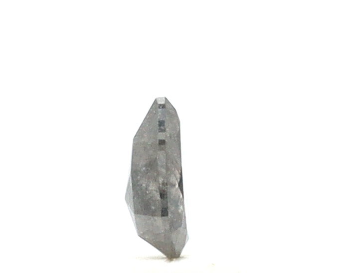 0.69 Carat Pear Cut Salt and Pepper Diamond