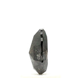 0.66 Ct Pear Shape Salt and Pepper Diamond