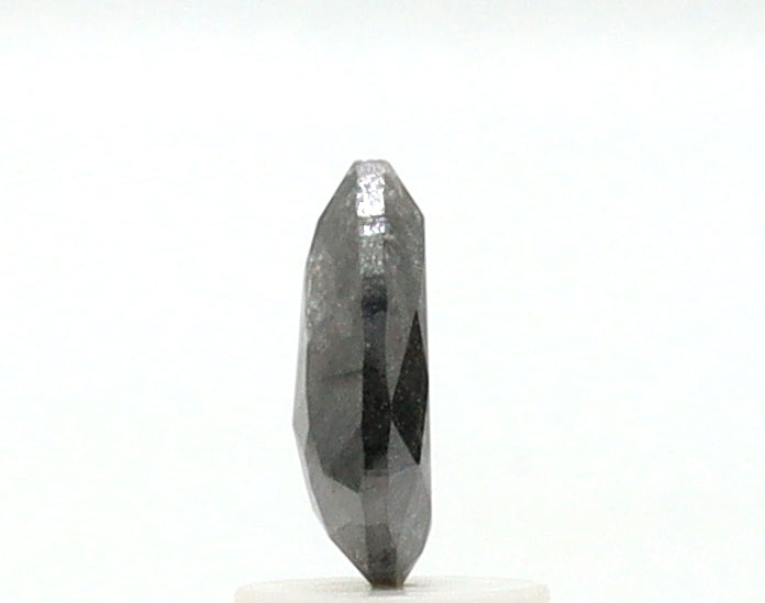 1.05 Ct Pear Shape Salt and Pepper Diamond