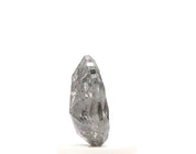 0.72 Ct Pear Cut Salt and Pepper Diamond