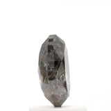 1.13 Ct Oval Cut Salt and Pepper Diamond