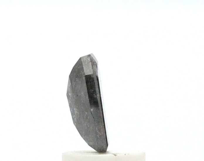 0.85 Carat Coffin Shape Salt and Pepper Diamond