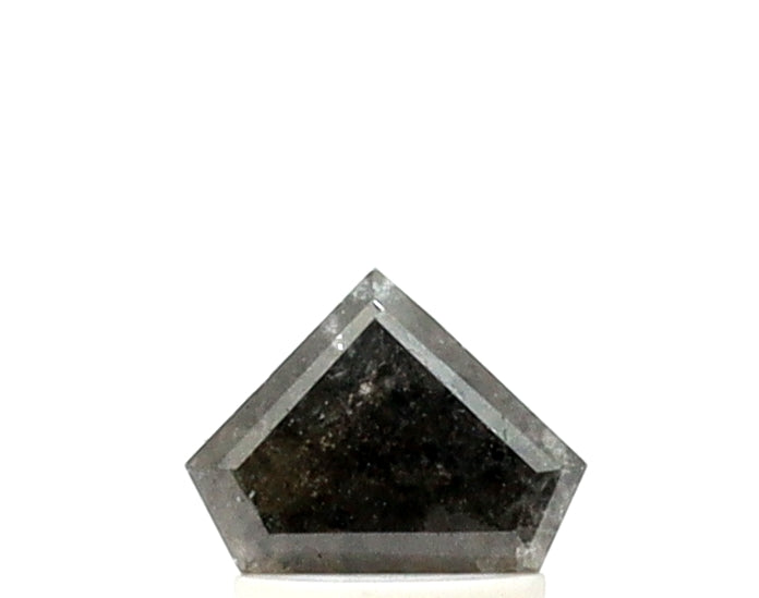 0.95 Ct Diamond Shape Salt & Pepper Diamond