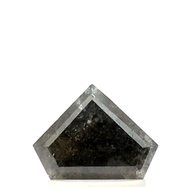 0.93 Ct Diamond Shape Salt & Pepper Diamond