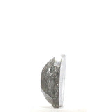 0.81 Ct Radiant Cut Salt and Pepper Diamond