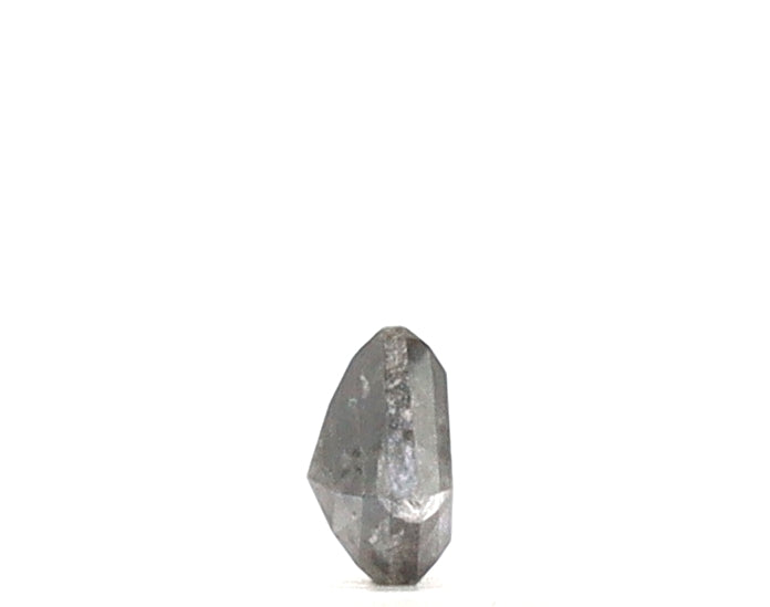 0.50 Carat Shield Cut Salt and Pepper Diamond