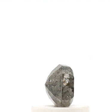 0.63ct Radiant Salt and Pepper Diamond