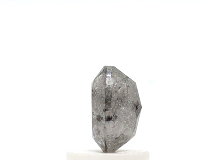 1 Ct Oval Cut Salt and Pepper Diamond