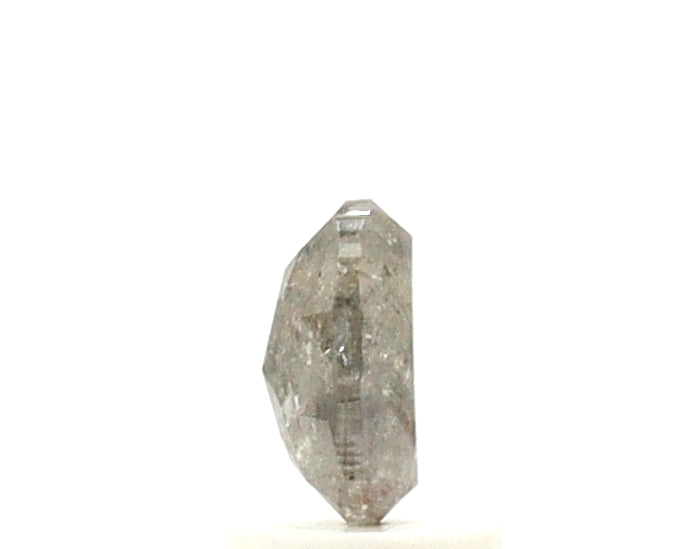 1 Ct Oval Cut Salt and Pepper Diamond