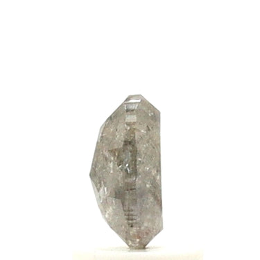 1.037 Ct Oval Cut Salt and Pepper Diamond