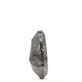 0.68 Carat Pear Shape Salt and Pepper Diamond