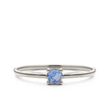 0.70ct Tanzanite Ring White Gold