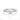 1 Ct Round Cut Fishtail Prongs Lab Diamond Engagement Ring In White Gold